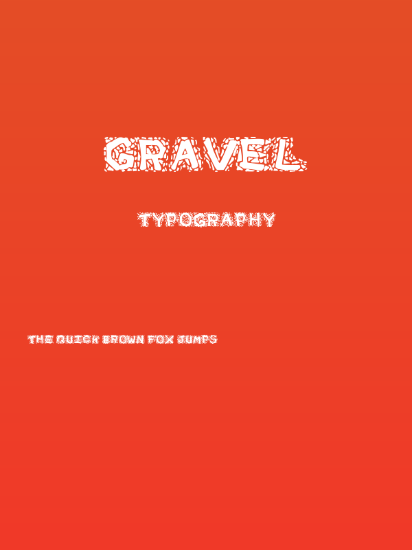 Gravel Poster
