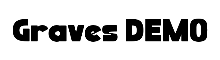 Graves DEMO  Скачать бесплатные шрифты