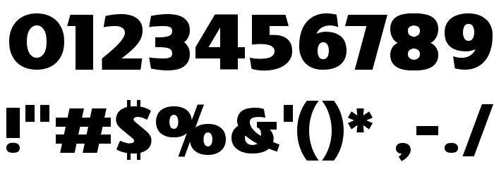 Graveside BB フォント その他の文字