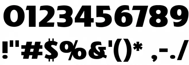 Graveside BB フォント その他の文字