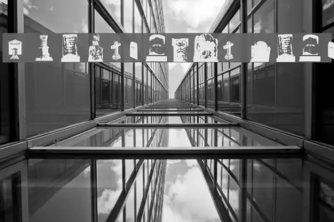 Gravestone bats Font examples