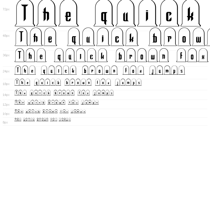 Graveyard Regular Waterfall