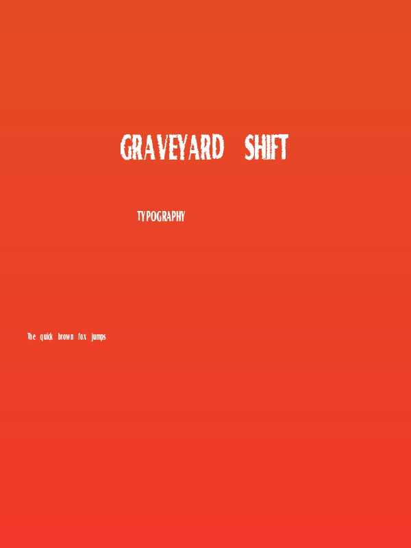 Graveyard Shift Poster