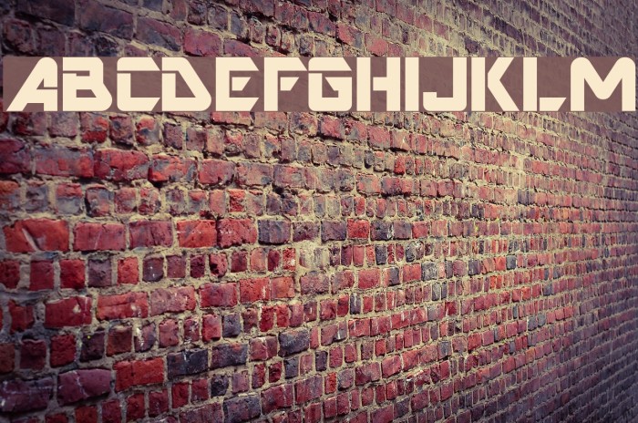 Gravicon Display Font examples