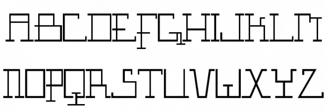 Gravimetric 字体 大写