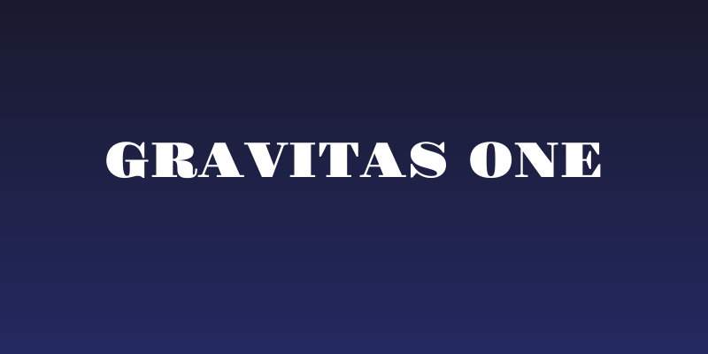 Gravitas One Social Header