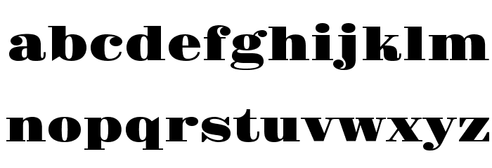 Gravitas One Font LOWERCASE