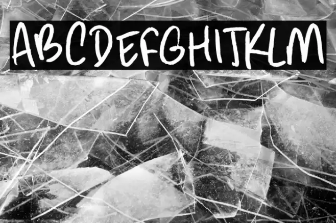 Gravitational Pull DEMO Regular Font examples