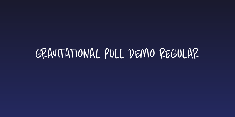 Gravitational Pull DEMO Regular Social Header