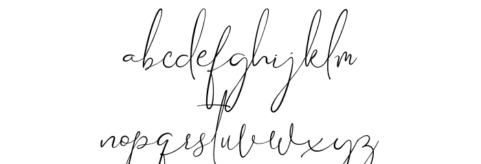 Gravity 3 Personal Use Font LOWERCASE