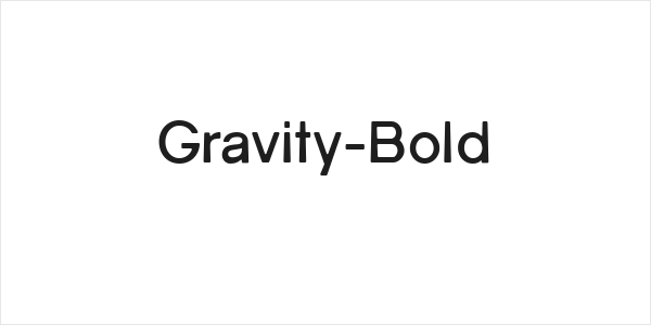 Gravity-Bold Logo