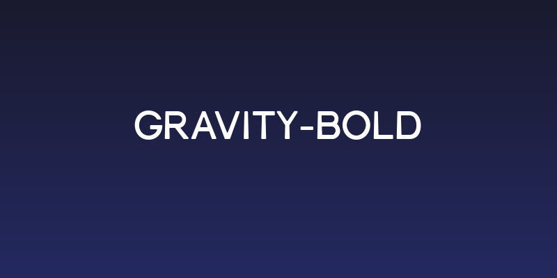 Gravity-Bold Social Header