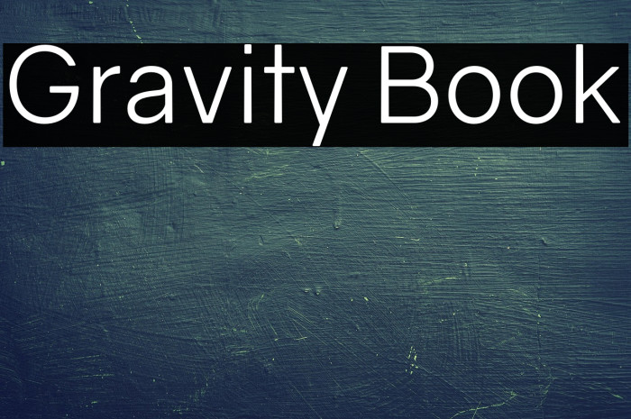 Gravity Book Example 1