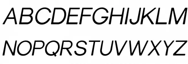 Gravity-BookItalic Fuentes MAYÚSCULAS