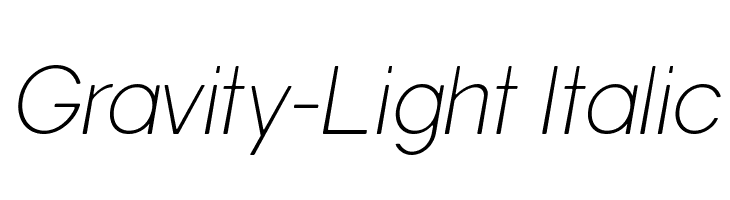 Gravity light. Gravity Light шрифт. Gravity font.