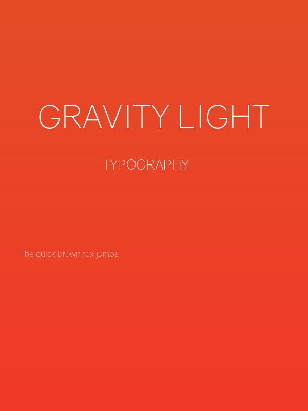 Gravity Light Poster