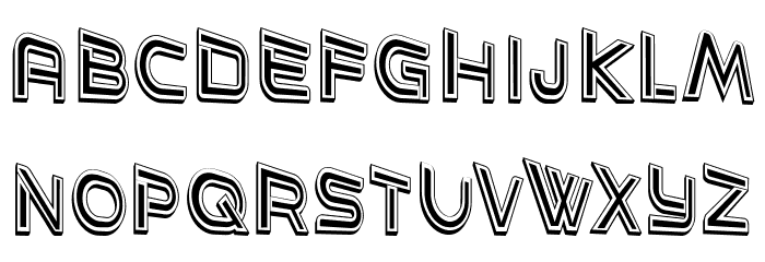 Gravity Regular Font OTHER CHARS
