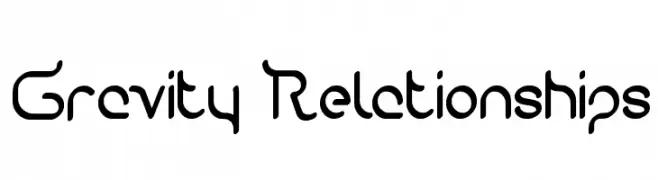 Gravity Relationships  Скачать бесплатные шрифты