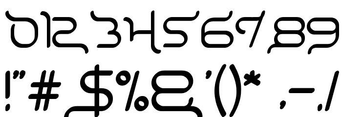Gravity Relationships Font OTHER CHARS
