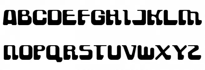 Gravity Sucks Font UPPERCASE