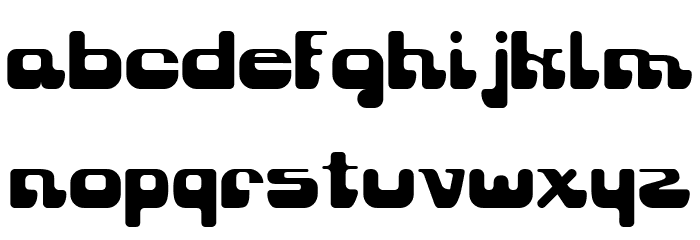 Gravity Sucks Font LOWERCASE