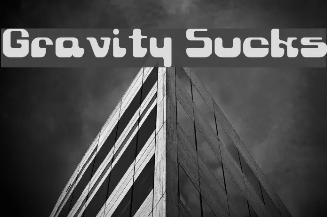 Gravity Sucks Example 2