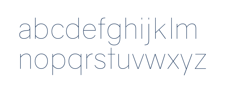 Gravity UltraLight Lowercase