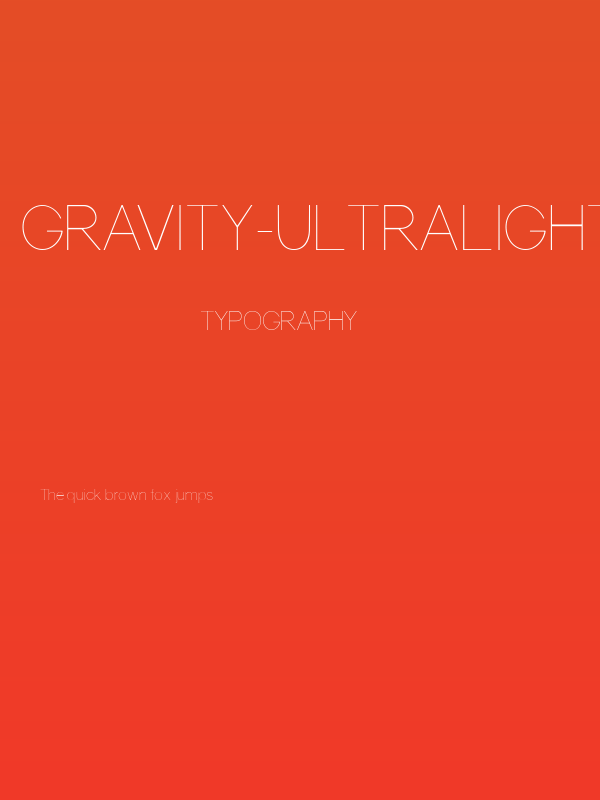 Gravity-UltraLight Poster