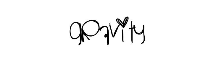 Gravity  baixar fontes gratis