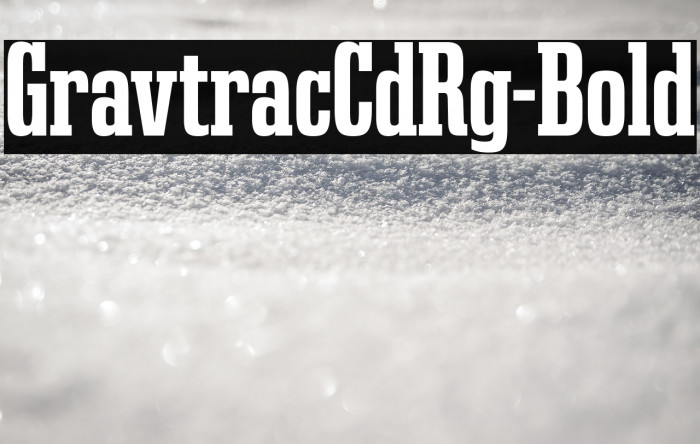 GravtracCdRg-Bold Example 2