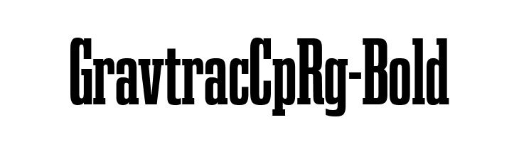 GravtracCpRg-Bold  les polices de caractères gratuit tlcharger