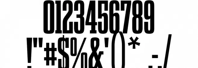 GravtracCpRg-Bold Font OTHER CHARS