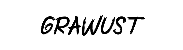 Grawust  नि: शुल्क फ़ॉन्ट्स डाउनलोड