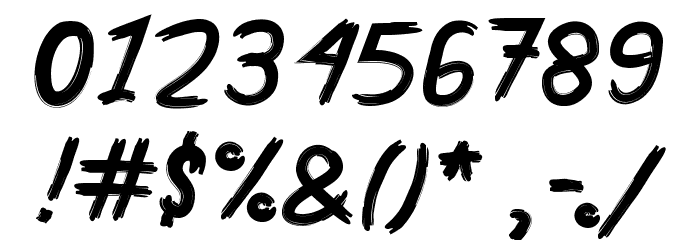 Grawust Font OTHER CHARS