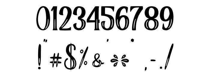 Gray Skin - Personal Use Font OTHER CHARS