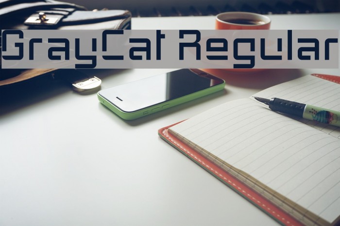 GrayCat Regular Font examples