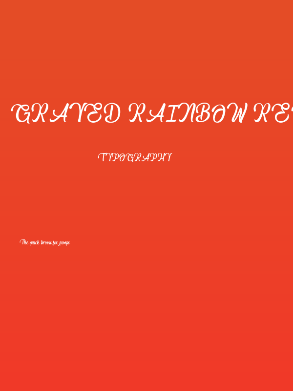 Grayed Rainbow Regular Poster