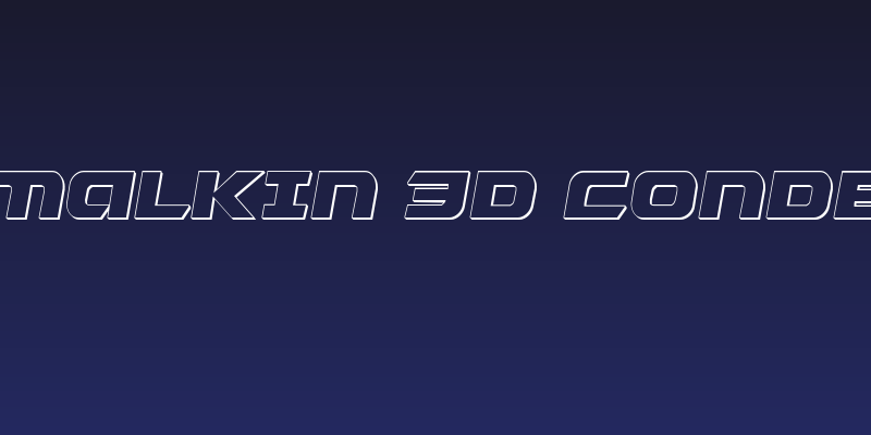 Graymalkin 3D Condensed Social Header