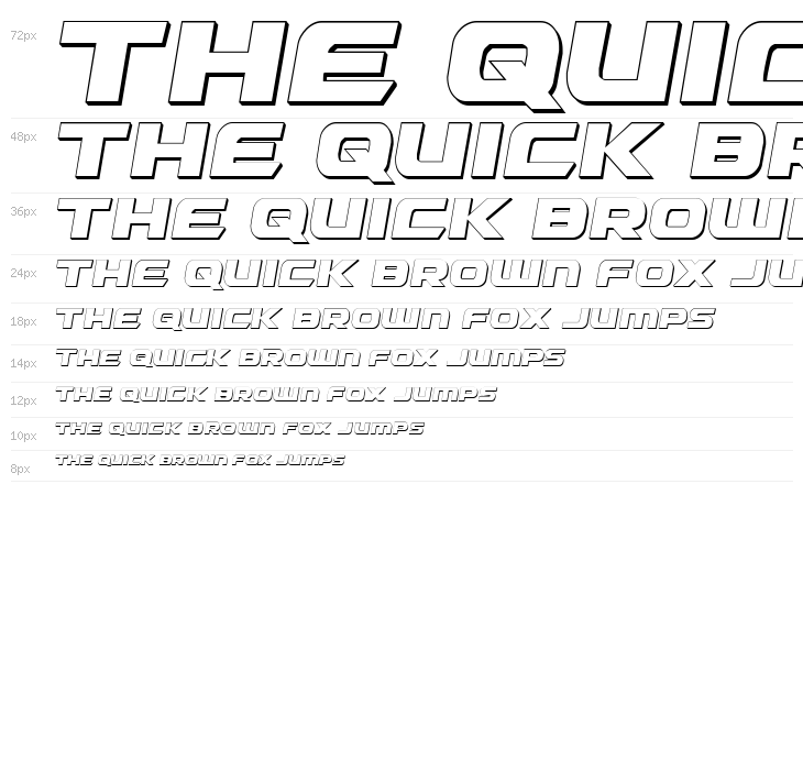 Graymalkin 3D Condensed Waterfall