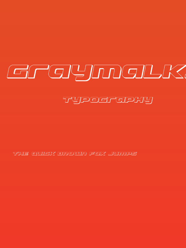 Graymalkin 3D Poster