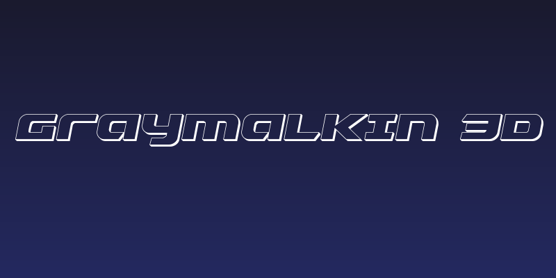 Graymalkin 3D Social Header