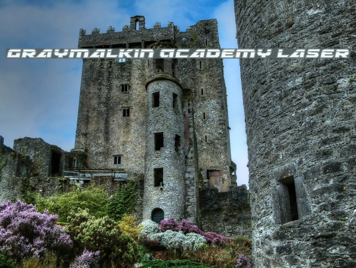 Graymalkin Academy Laser 字体 examples