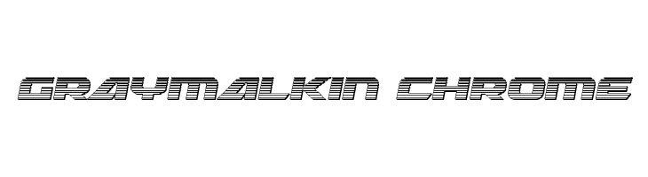 Graymalkin Chrome  Frei Schriftart Herunterladen
