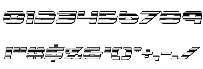 Graymalkin Chrome Font OTHER CHARS