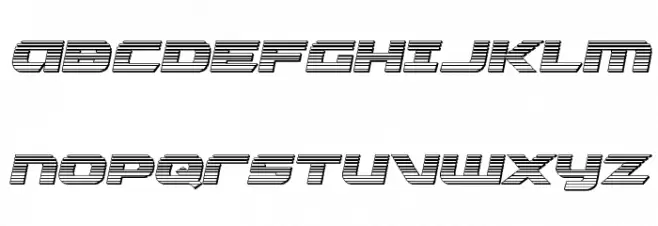 Graymalkin Chrome Polices MAJUSCULES