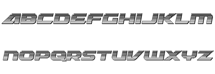 Graymalkin Chrome Font LOWERCASE