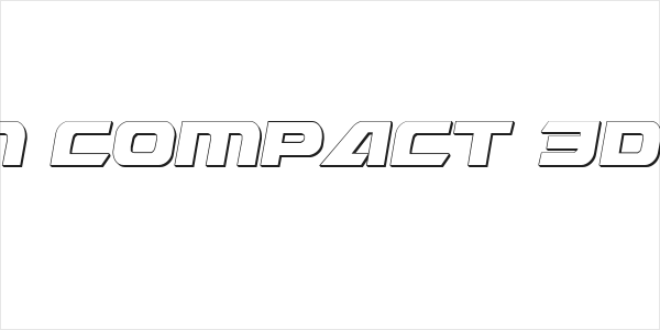 Graymalkin Compact 3D Condensed Logo