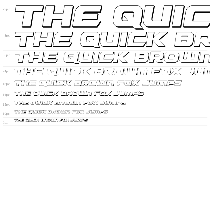 Graymalkin Compact 3D Condensed Waterfall