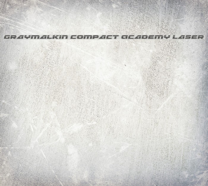 Graymalkin Compact Academy Laser Шрифта examples