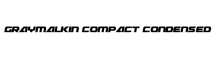 Graymalkin Compact Condensed  नि: शुल्क फ़ॉन्ट्स डाउनलोड